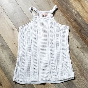Anthro Philosophy knit halter tank XS